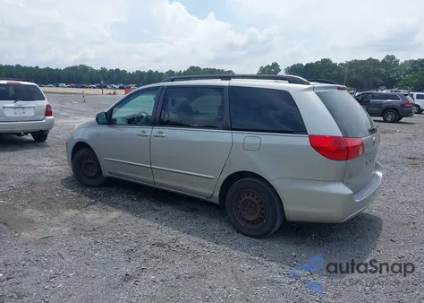 2007 Toyota Sienna Le из США, поврежденный, VIN 5TDZK23C17S008151
